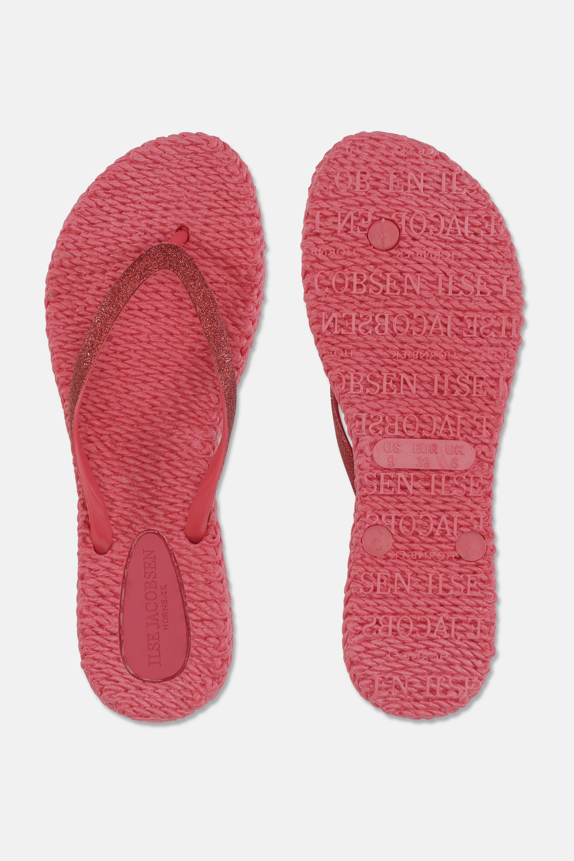 Flip-flops Glitter - Raspberry